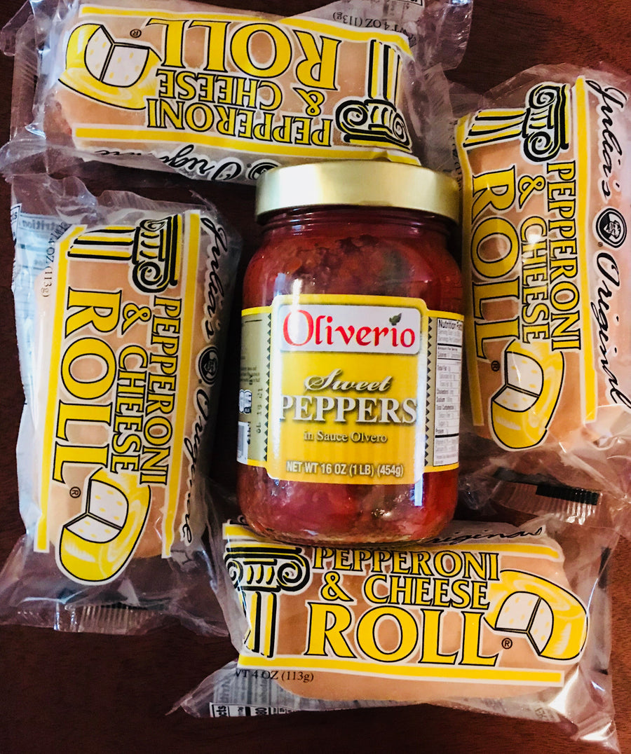 Oliverio and Pepperoni roll box Wild and Wonderful Box